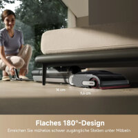 Dreame H15 Pro Nass- und Trockensauger HHR46A, 21.000 Pa, 400 W, Triple-Edge, TangleFree, 180°-Design, App, Heißluft, Selbstreinigung