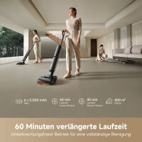 Dreame H15 Pro Nass- und Trockensauger HHR46A, 21.000 Pa, 400 W, Triple-Edge, TangleFree, 180°-Design, App, Heißluft, Selbstreinigung