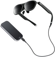 Rokid Station 2 Fernbedienung für AR-Brille Max 2, Silber, Wi-Fi 6, USB-C, 3D-Display, 3 DoF, 300" FHD, Google Play, 5000mAh, 5h Laufzeit