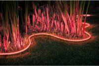 Philips Hue Outdoor-Lichtstreifen 5 m, White & Colour Ambiance, flexibel, wetterfest, steuerbar per App und Sprachassistent