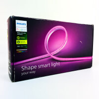 Philips Hue Outdoor-Lichtstreifen 5 m, White & Colour Ambiance, flexibel, wetterfest, steuerbar per App und Sprachassistent