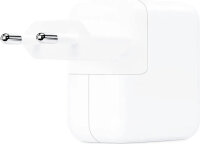 Apple 30W USB-C Charging Adapter, Model A2164, Fast Charging, Compact, White