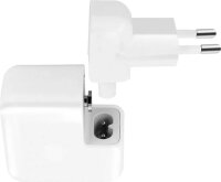 Apple 30W USB-C Charging Adapter, Model A2164, Fast Charging, Compact, White