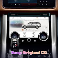 DH20250110XUI Touchscreen-Bedienpanel für Auto-Klimaanlage, Schwarz, intuitive Steuerung, modernes Design
