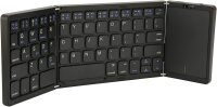 Faltbare Bluetooth-Tastatur QWERTY, dreifach faltbar,...