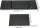 Faltbare Bluetooth-Tastatur QWERTY, dreifach faltbar, Full-Size mit Touchpad, USB-C, kabellos, ultradünn, Schwarz, für Tablet/PC