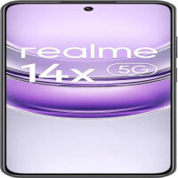 realme 14x 5G Smartphone, RMX3943, 6GB RAM, 128GB Speicher, Kohlenstoff-Schwarz, 6,72" Display, 50MP Kamera