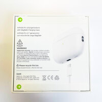 Apple AirPods Pro 2, A3047/A3048/A2968, kabellose In-Ear-Kopfhörer, USB-C, Geräuschunterdrückung, Weiß