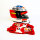 Michael Schumacher Helm 1996, Ferrari Marlboro, Replik, Sieger Spanish GP, Sammlerstück, Motorsport Memorabilia