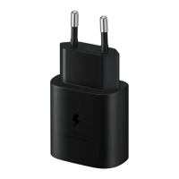 Samsung EP-TA800 Ladegerät, 25W, USB-C, Schnellladefunktion, kompakter Reiseadapter, schwarz