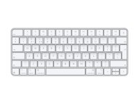 Apple Magic Keyboard A3203, kabellos, Bluetooth, USB-C, QWERTY UK, Hintergrundbeleuchtung, Weiß, für Mac mini/MacBook/iMac, MXCL3B/A