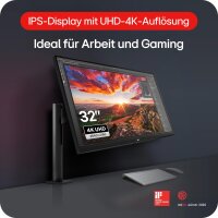 LG UltraFine Ergo 32UN880K-B Monitor, 31.5" 4K UHD...