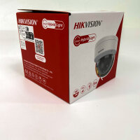 Hikvision DS-2CD1743G2-LIZSU, 4MP Dome IP-Kamera, Smart Hybrid Light, 2,8–12mm Motorzoom, Weiß