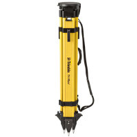 Trimble Tri-Max 90553-TR Vermessungsstativ, Doppelklemmung, stabile Bauweise, gelb/schwarz, hohe Standfestigkeit