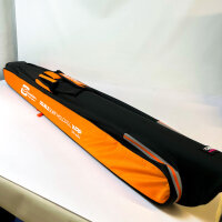 Cinnetic 350108 Doppel-Surf-Reisetasche, robust, wasserabweisend, extra Fächer, gepolstert, für Angelruten und Zubehör