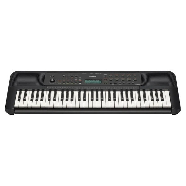 Yamaha PSR-E283 Digital Keyboard, 61 keys, learning functions, 410 sounds, black