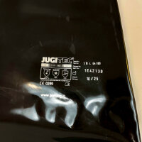 JUGITEC Chemikalienschutzhandschuhe 800mm, 9 Paar (5×XL, 4×L), schwarz, extra lang, Schutz vor Chemikalien