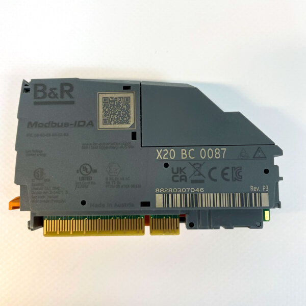 B&R Automation X20-BC-0087 Controller-Modul, Modbus-IDA, kompakt, Hutschienenmontage, industrielle Automatisierung