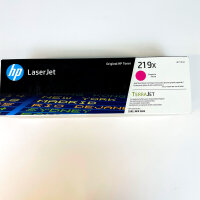 HP 219X TerraJet Magenta Toner, high yield, compatible with Color LaserJet Pro 3202/MFP 3302