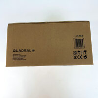 Quadral in-ceiling speaker 7, 80W, 8 Ohm, 50-28000 Hz, model 100497, round speaker for ceiling mounting