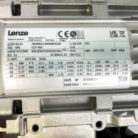 Lenze geared motor g500-B110 m550-H71/M4, 0.37–0.66 kW, 400 V, i=46, IP54, model 3141010712