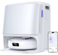 Narwal Freo Z10 Saugroboter, Weiß, automatische Selbstreinigung, Wischfunktion, starke Saugleistung, App-Steuerung