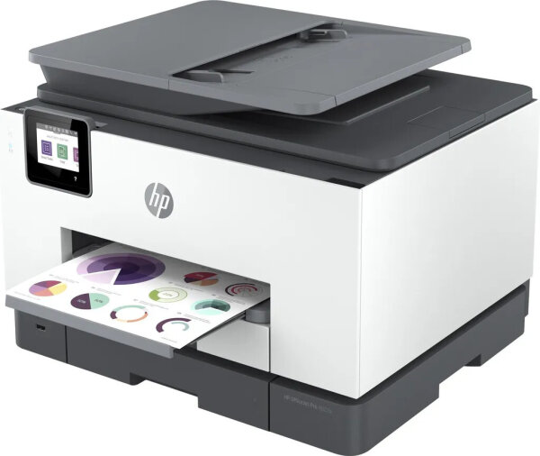 HP OfficeJet Pro 9022E, All-in-One-Tintenstrahldrucker, Scanner, Kopierer, ADF, HP+, Instant Ink, Kunststoffteil defekt