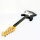 Donner Standard Series Linkshänder E-Gitarre, Schwarz, 22 Bünde, Ahornhals, HSS-Tonabnehmer, Einsteigerfreundlich