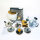 Kenwood Titanium Chef Baker XL KVL85.424SI Küchenmaschine, 1200 W, integrierte Waage, 7-l & 5-l Schüssel, stufenlos regelbar, Patisserie-Set, Silber