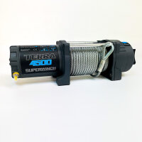 Superwinch Terra 4500 1145260 winch, 2041 kg pulling force, powersports, weatherproof, 12V, with steel cable