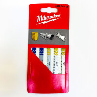 Milwaukee 4932345825 Jigsaw Blade Set, 5-piece, for wood...