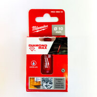 Milwaukee Diamond Drill Bit 10 mm, 1/4" Hex Shank,...