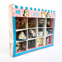 Mofusand 25366 Acrylic Clips, 48 ​​pieces, stationery,...