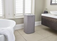 Joseph Joseph Laundry Set, Hold-All 35L Foldable Basket, Tota 60L Laundry Basket, 2 Compartments, Removable Bags, Lid, Grey