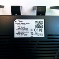 GL.iNet GL-MT6000 Flint 2 WiFi 6 Router, Gaming, 2x 2.5G & 4x 1G Ports, OpenVPN, WireGuard, High Speed