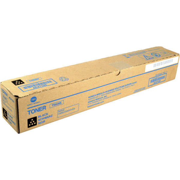 Konica Minolta TN-626K Black Toner, compatible with C650i/C550i/C450i/C651i/C551i/C451i, high yield