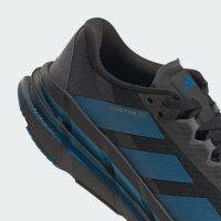 Adidas Adistar BYD Herren Laufschuh, Größe 44, atmungsaktiv, Dämpfung, Farbe Schwarz/Blau/Grau, Modell KI4243
