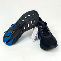 Adidas Adistar BYD Herren Laufschuh, Größe 44, atmungsaktiv, Dämpfung, Farbe Schwarz/Blau/Grau, Modell KI4243