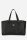 Versace tote bag, calfskin leather, black, 48x31x28 cm, elegant handbag with logo detail