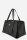 Versace tote bag, calfskin leather, black, 48x31x28 cm, elegant handbag with logo detail