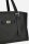 Versace tote bag, calfskin leather, black, 48x31x28 cm, elegant handbag with logo detail