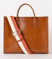 O MY BAG Jackie Schultertasche, OMB-E179BV, Cognac,...
