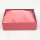 ALMA EN PENA 124BG-103 Clutch-Abendtasche, Leder, Wildleder, Farbe Burgund/Wine, elegantes Design