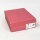 ALMA EN PENA 124BG-103 Clutch-Abendtasche, Leder, Wildleder, Farbe Burgund/Wine, elegantes Design