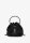 ALMA EN PENA 123BG205 Handbag, black suede look, decorated with gemstones