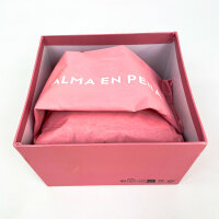 ALMA EN PENA 125BG209 Handbag, Suede Wine, Smooth Leather, Shoulder Bag, Elegant Design