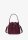 ALMA EN PENA 125BG209 Handbag, Suede Wine, Smooth Leather, Shoulder Bag, Elegant Design