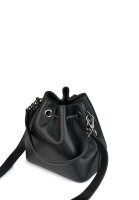 ALMA EN PENA BG209 Womens Handbag, Smooth Leather, Black, Shoulder Strap, Elegant Design