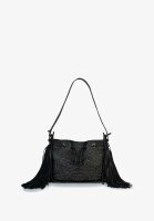 ALMA EN PENA BG215 Womens Handbag, Smooth Leather, Black,...