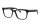 Nuance AW5001 Audio Glasses, SQUARE 54, glossy black, 54 mm lens width, 4 mm bridge, 150 mm temples